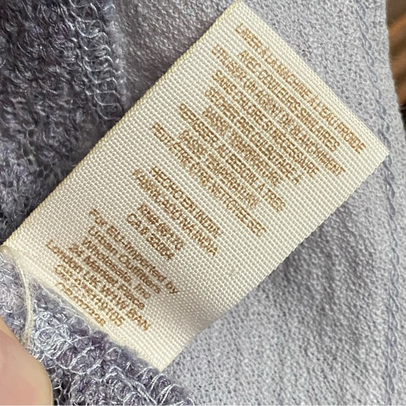 Free People Lilac Crochet Tunic Top size small - Picture 8 of 8